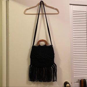 Crochet Cross Body Bag